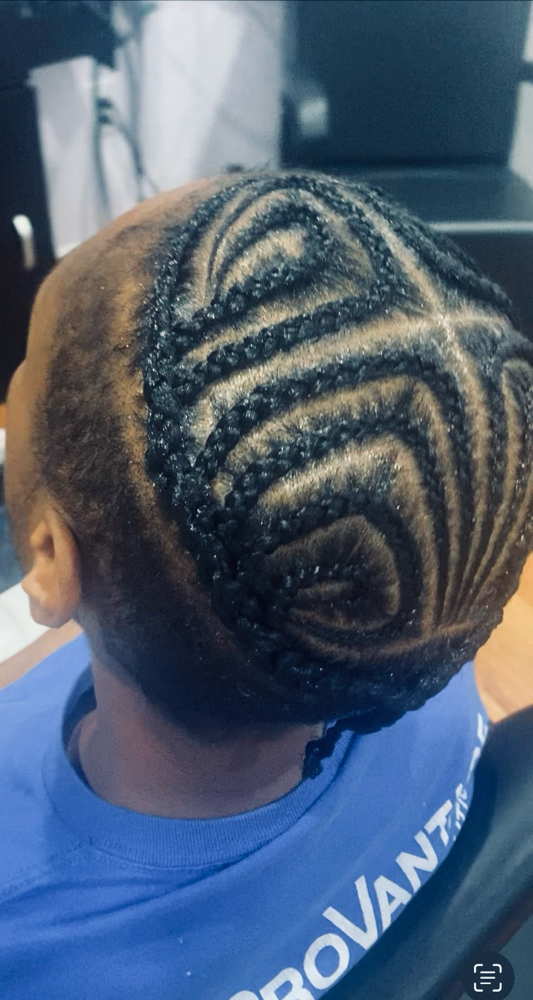 Men’s Braided Style at Dream Beauty Lounge in Oklahoma City, OK