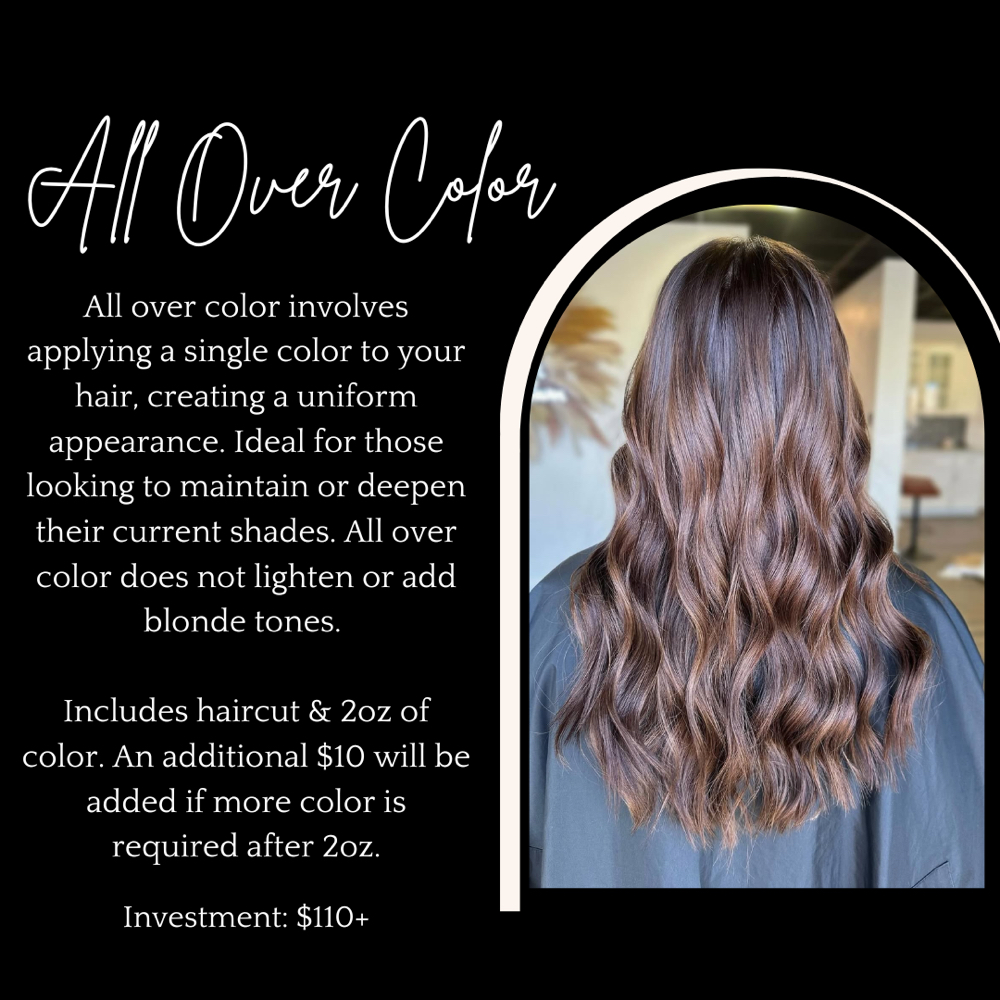 all over color at Salon Twenty-Seven in Jonesboro, AR