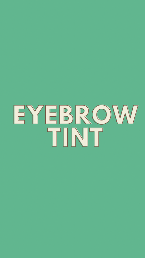 Eyebrow Tint