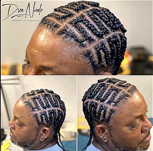 Men Braids at Crown’D Claws in Clarksville, TN
