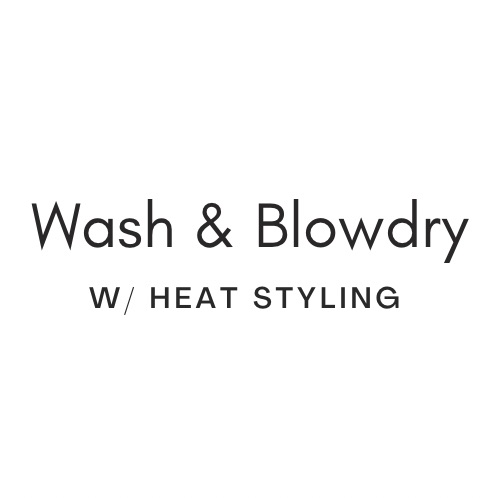Wash & Blowout W/heat Styling