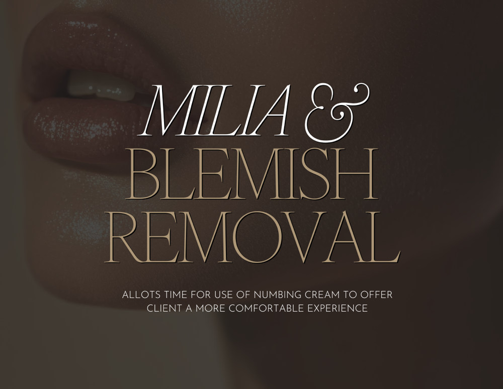 Milia / Blemish Removal