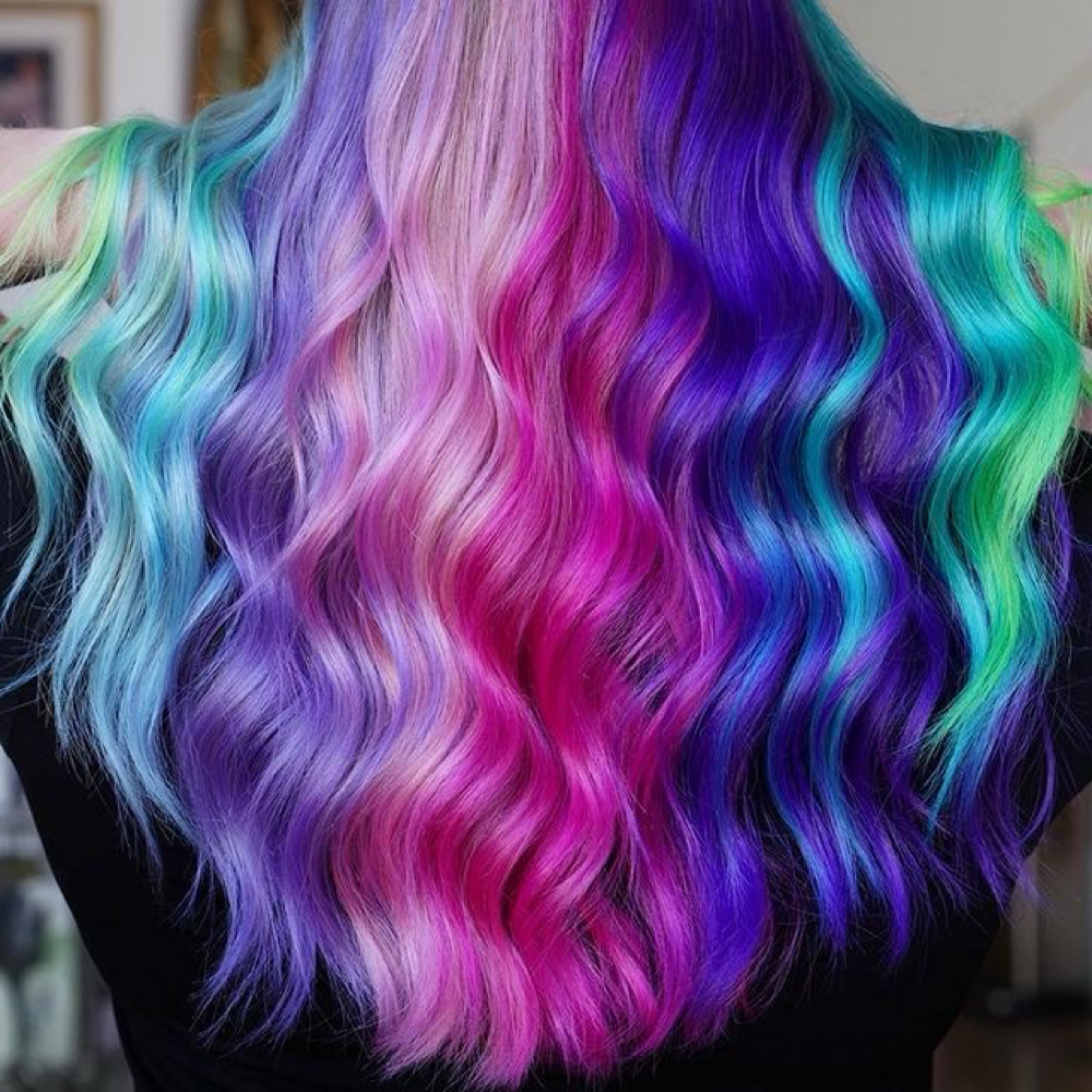 Custom Creative Color at Gina’s Hair Room in Haltom City, TX