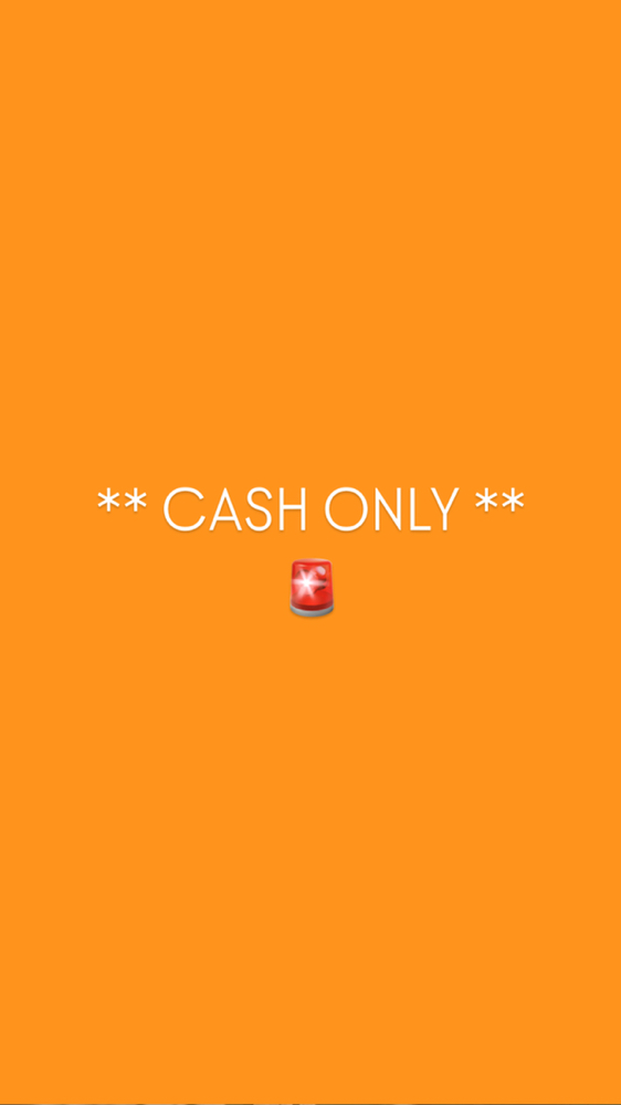 π¨ CASH ONLY π¨