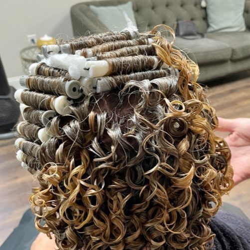 Short Perm at Chloe Christen- LaRue Beauty Collective in Murray, UT