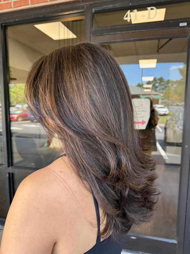 Shampoo , Haircut Blow Dry