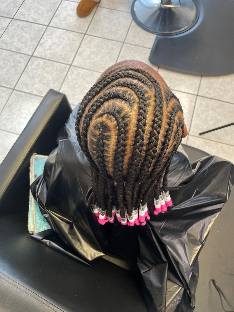 Kids Braided Styles (cornrows)