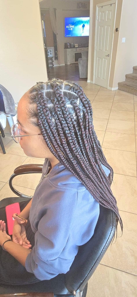 Knottless Braids
