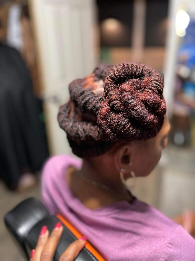 Loc Retwist And Style