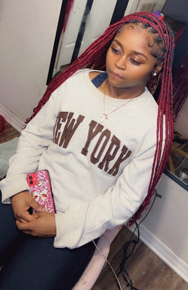 Small  Knotless at Braided Perfection in Fayetteville, AR