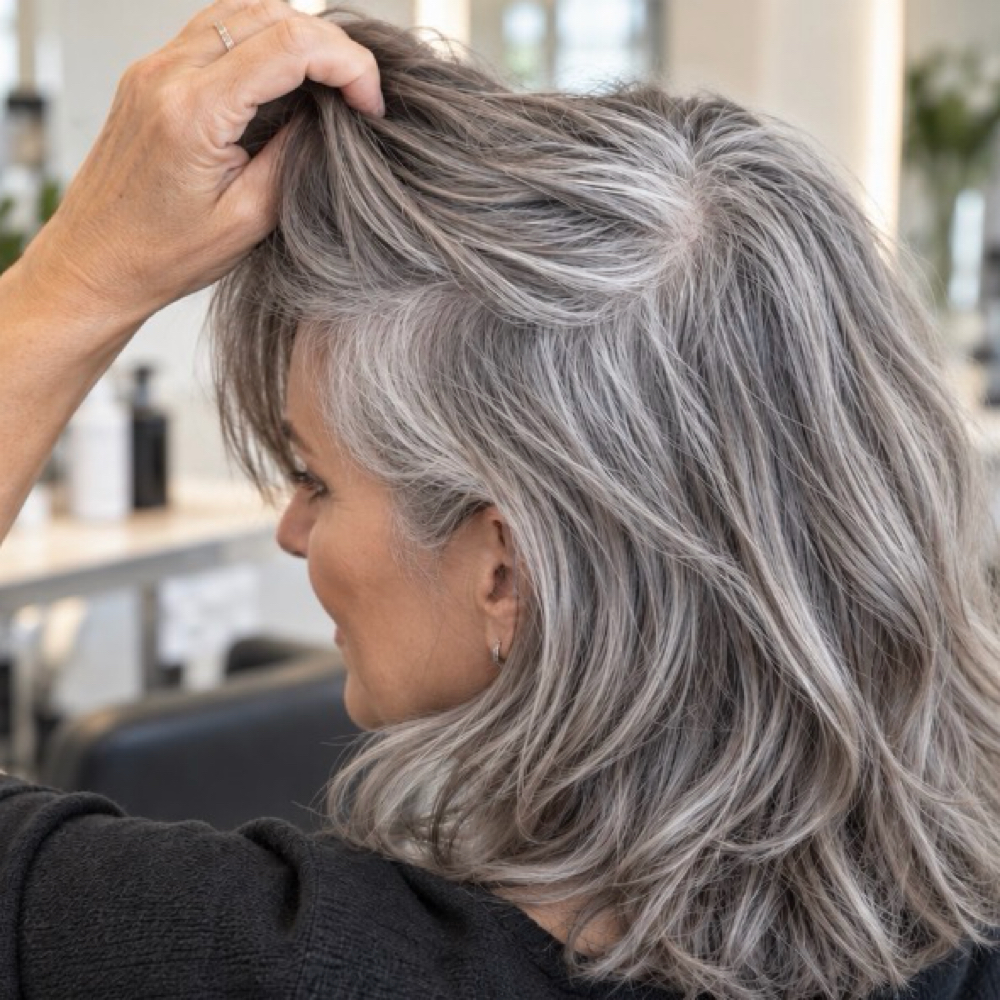 Gray Transition Service at Sassypants MUAH in Friendswood, TX