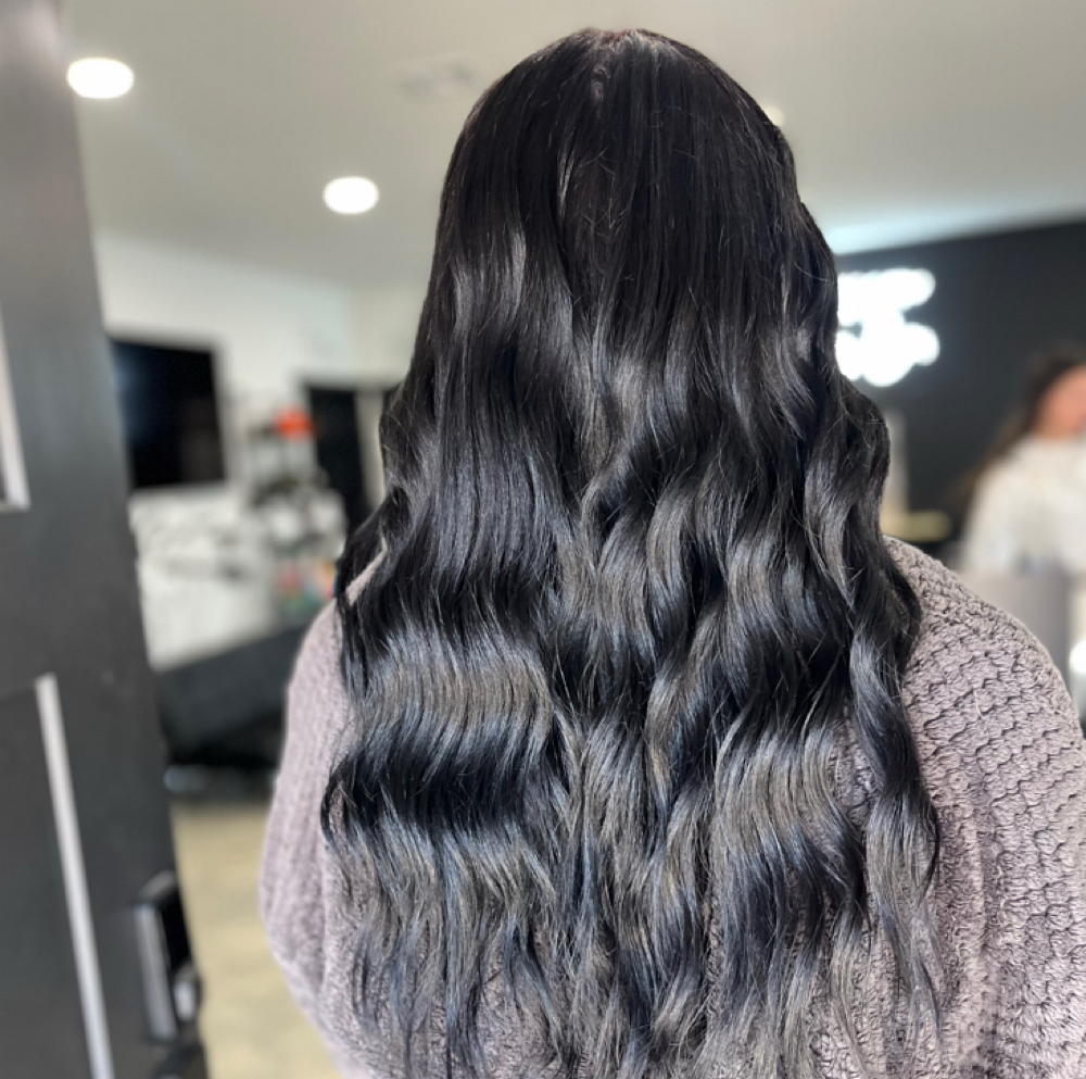 Extension Wash & Blow-dry Add-on at Hair By Kileigh in Westville, OK