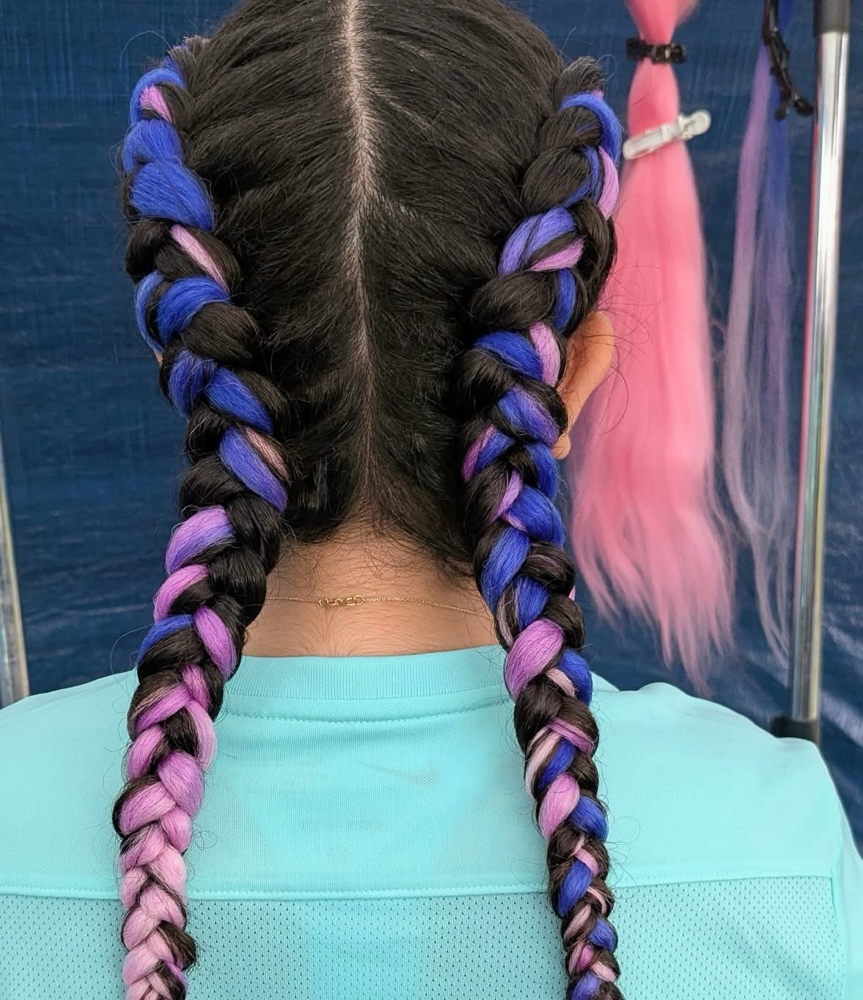 Hair Tinsel Extensions at MrsChelseaPerez in Birmingham, MI