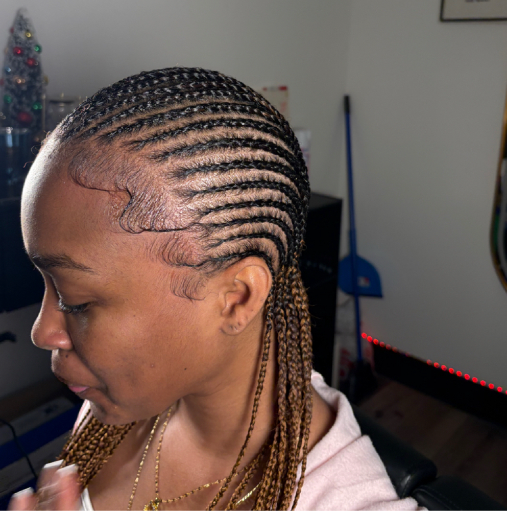 Braids ( Added hair ) at Touchedbyyasiii in Atlanta, GA