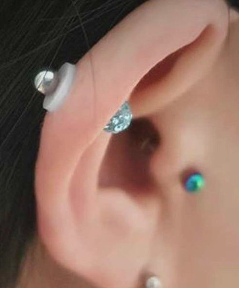 Piercing Bump Silicone Disc Applica