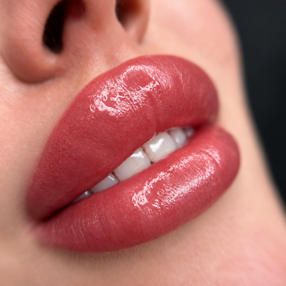 Permanent Makeup Lip Blush at Dr.Lash in Panama City, FL