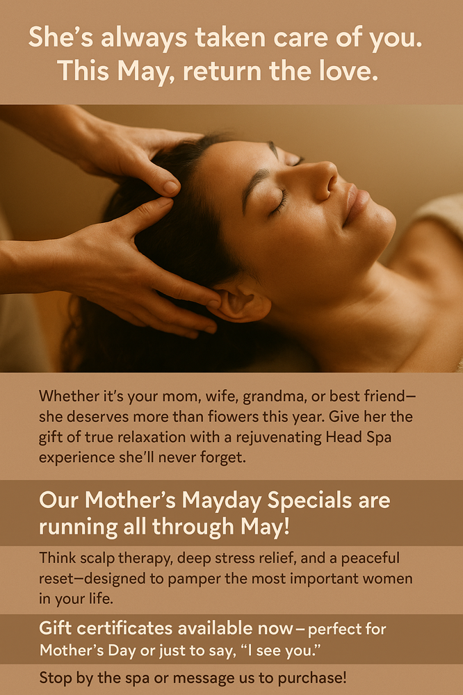 Headspa Mother’s Mayday