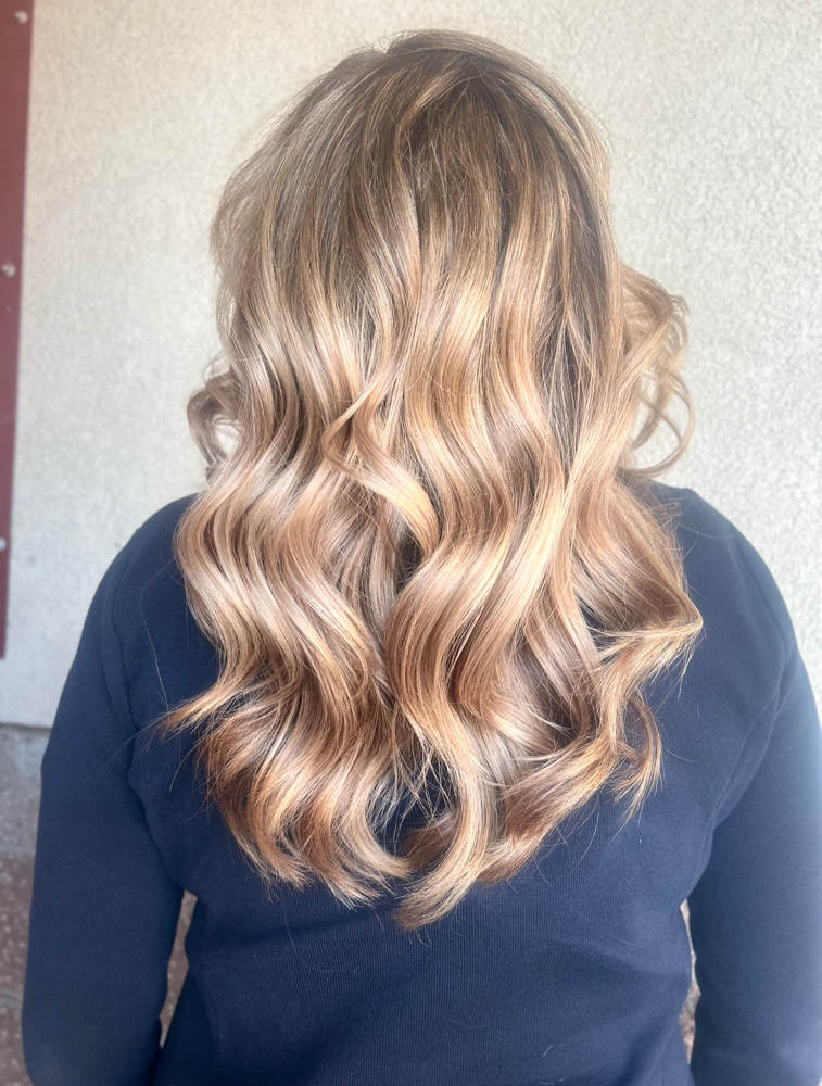 Root touch up - Grey-coverage,Cut