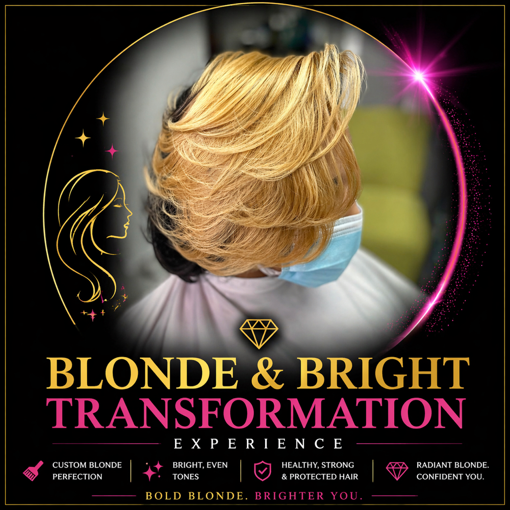 Blonde & Bright Transformation at Boss Savage Beauty in Muskegon Hts, MI
