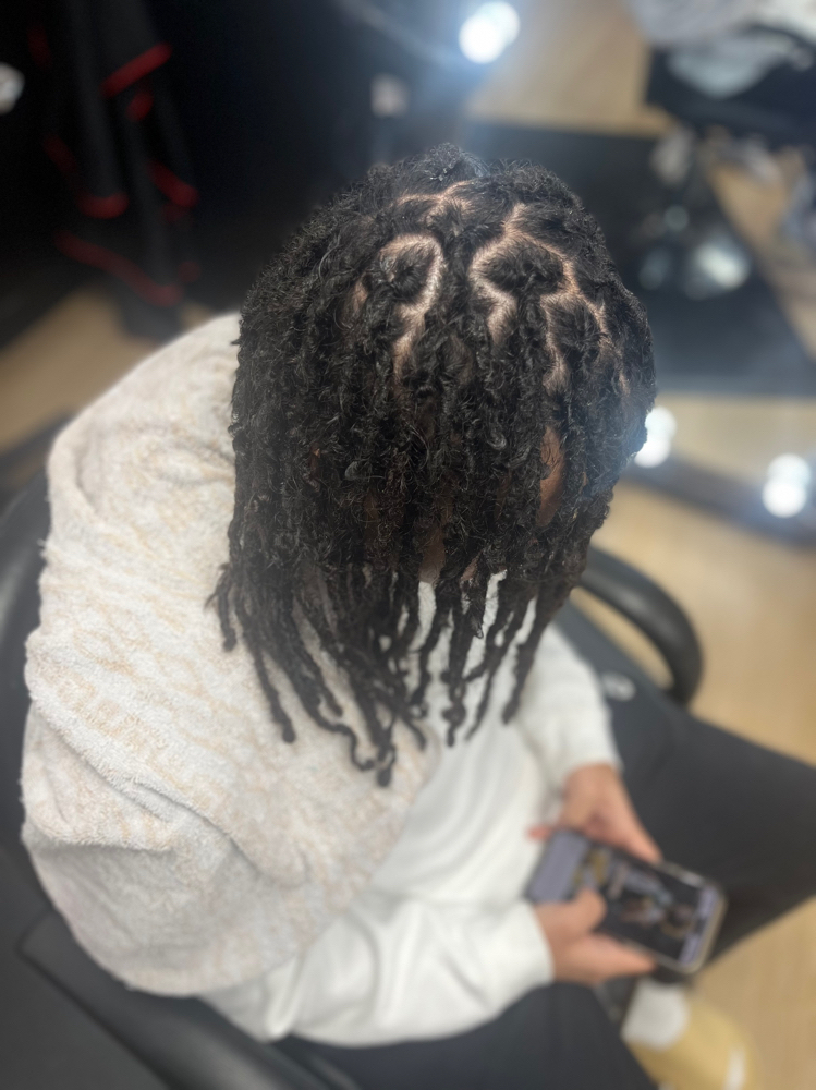 Loc Returning Client:  Med Length