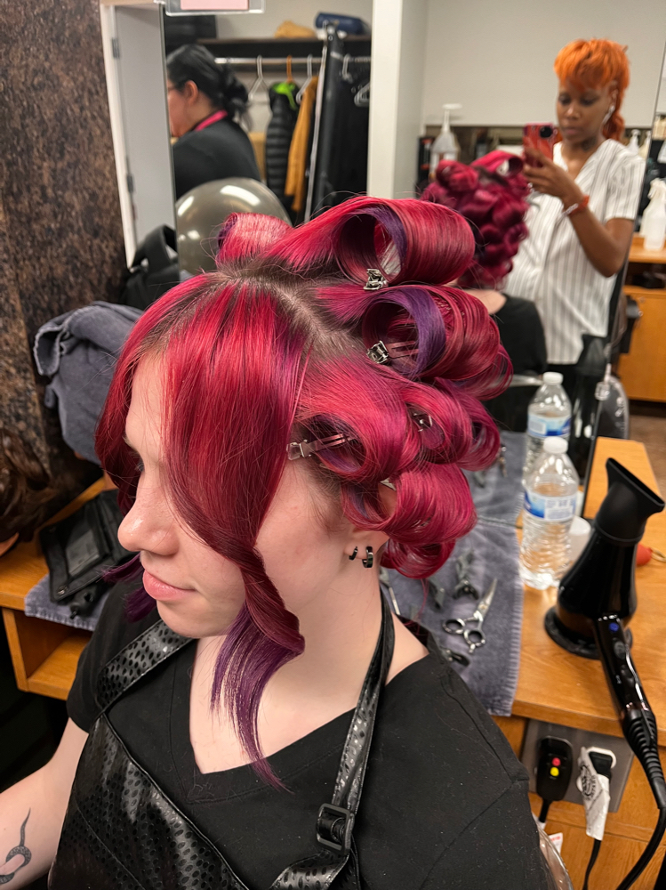 Pin Kurlz at Malayzian Stylez in Hammond, IN