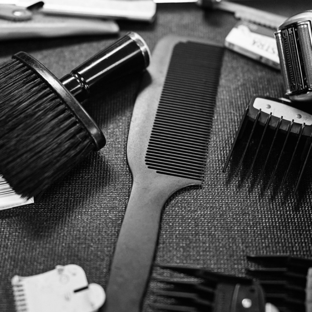 Men’s Gray Blending at The Studio-Holly Rae Hair in Greensboro, NC