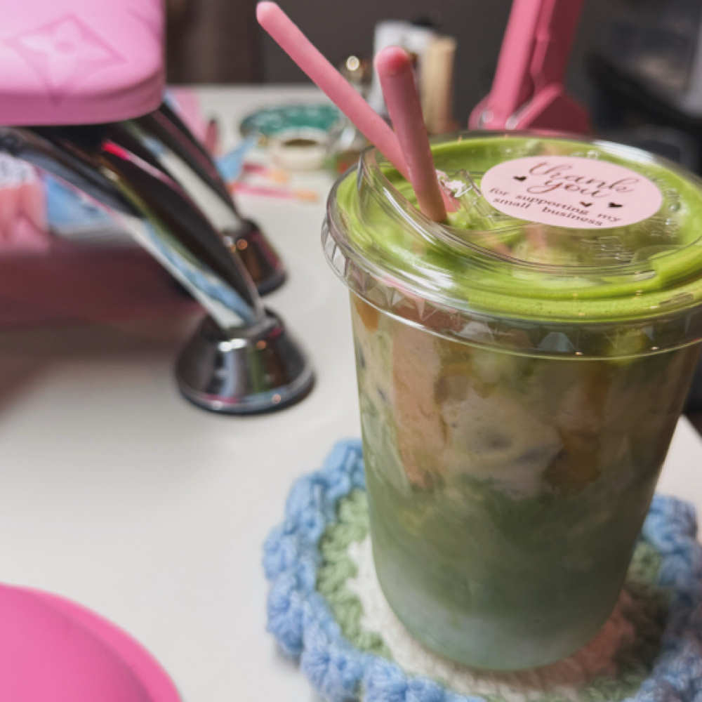 Matcha ⋆˚ ꕤ࿔ 🍵 ༘⋆ ݁˖ at nailzz by stunz in Brighton, CO