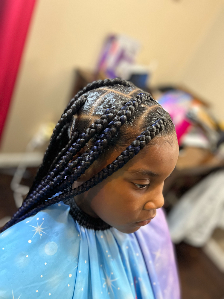 Girls Jumbo Knotless