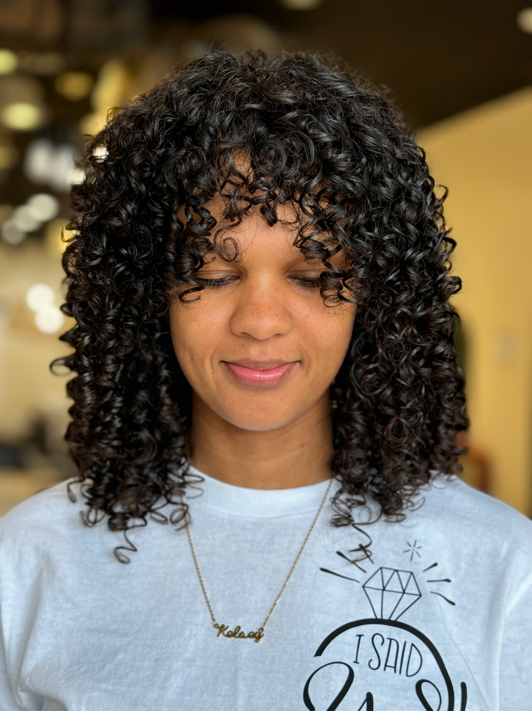 Refreshing Curly Wash & Style