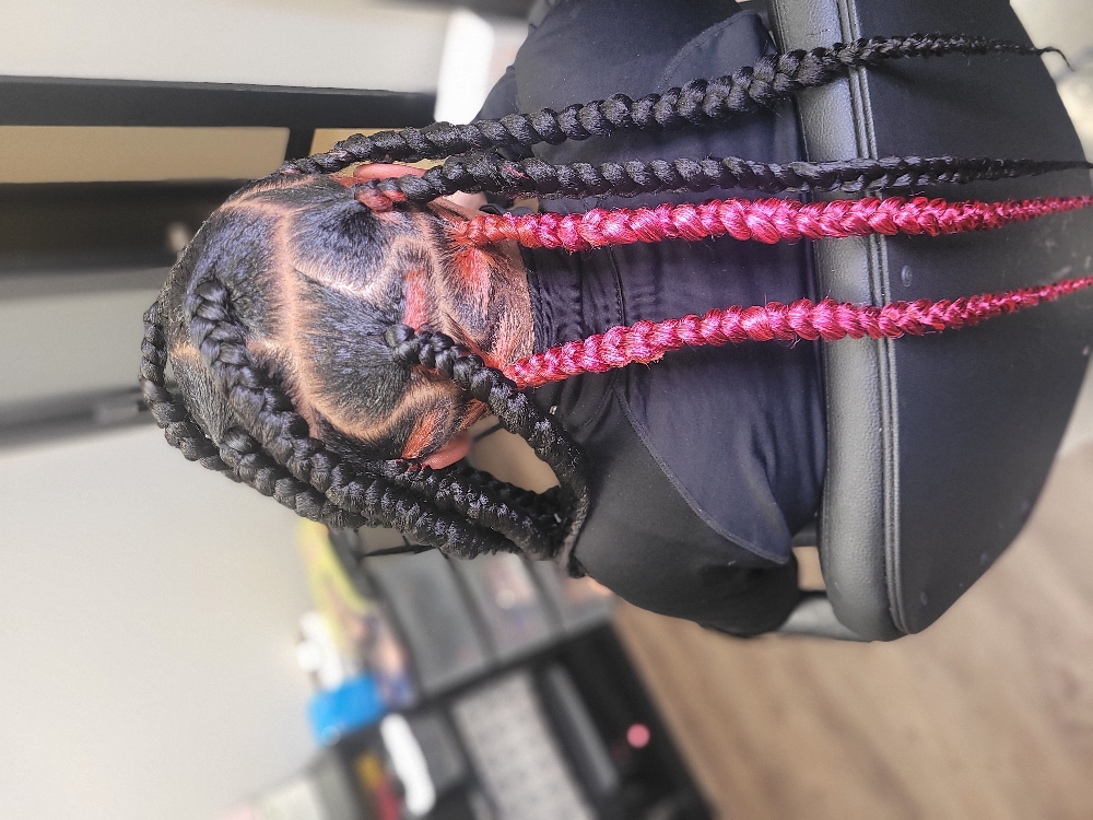 Jumbo Knotless (Plaits)