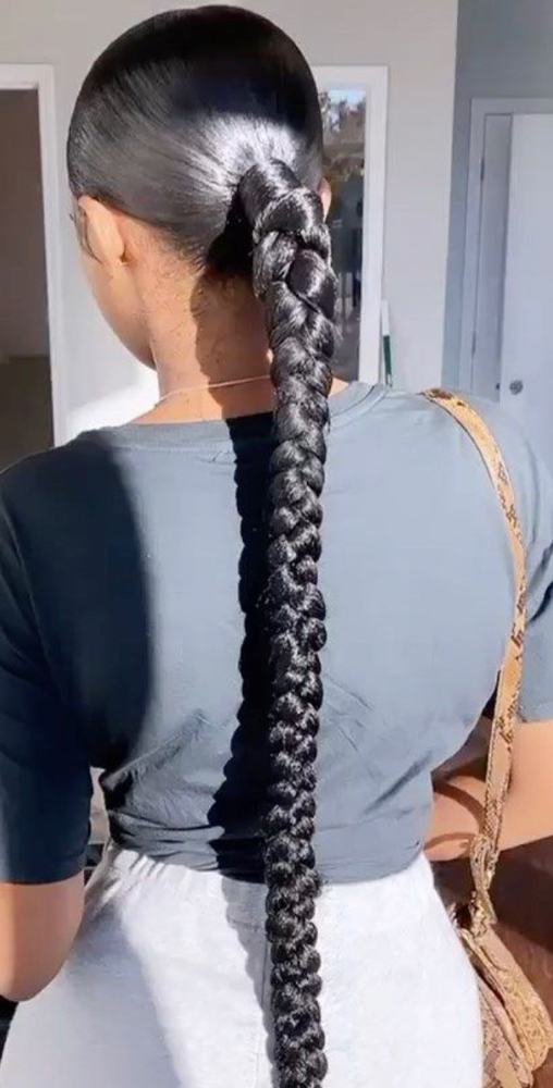 braided ponytail