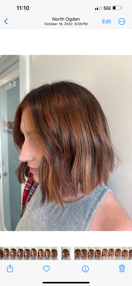 womens haircut & style