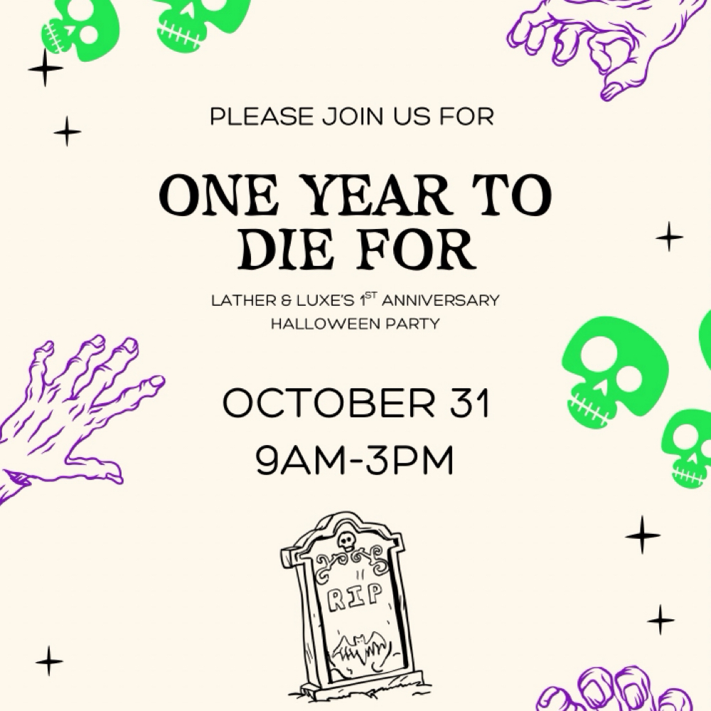 One Year To Die For Blowout at Lather & Luxe Hair Co. in Stroudsburg, PA