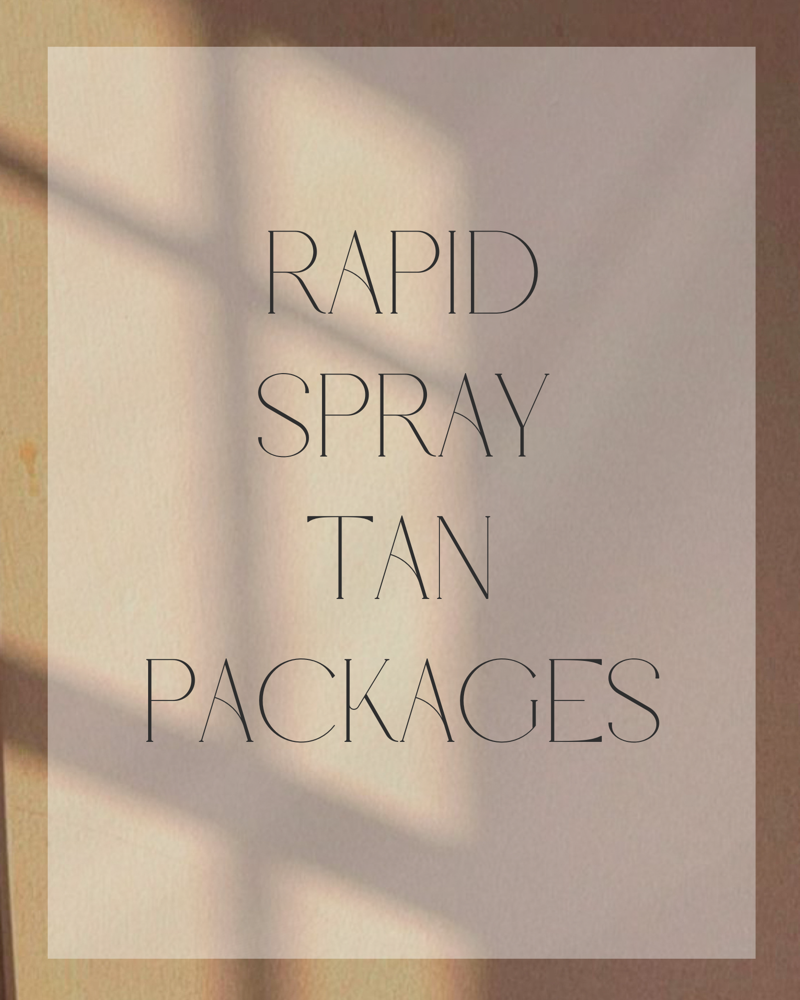Rapid Spray Tan Pack of 5
