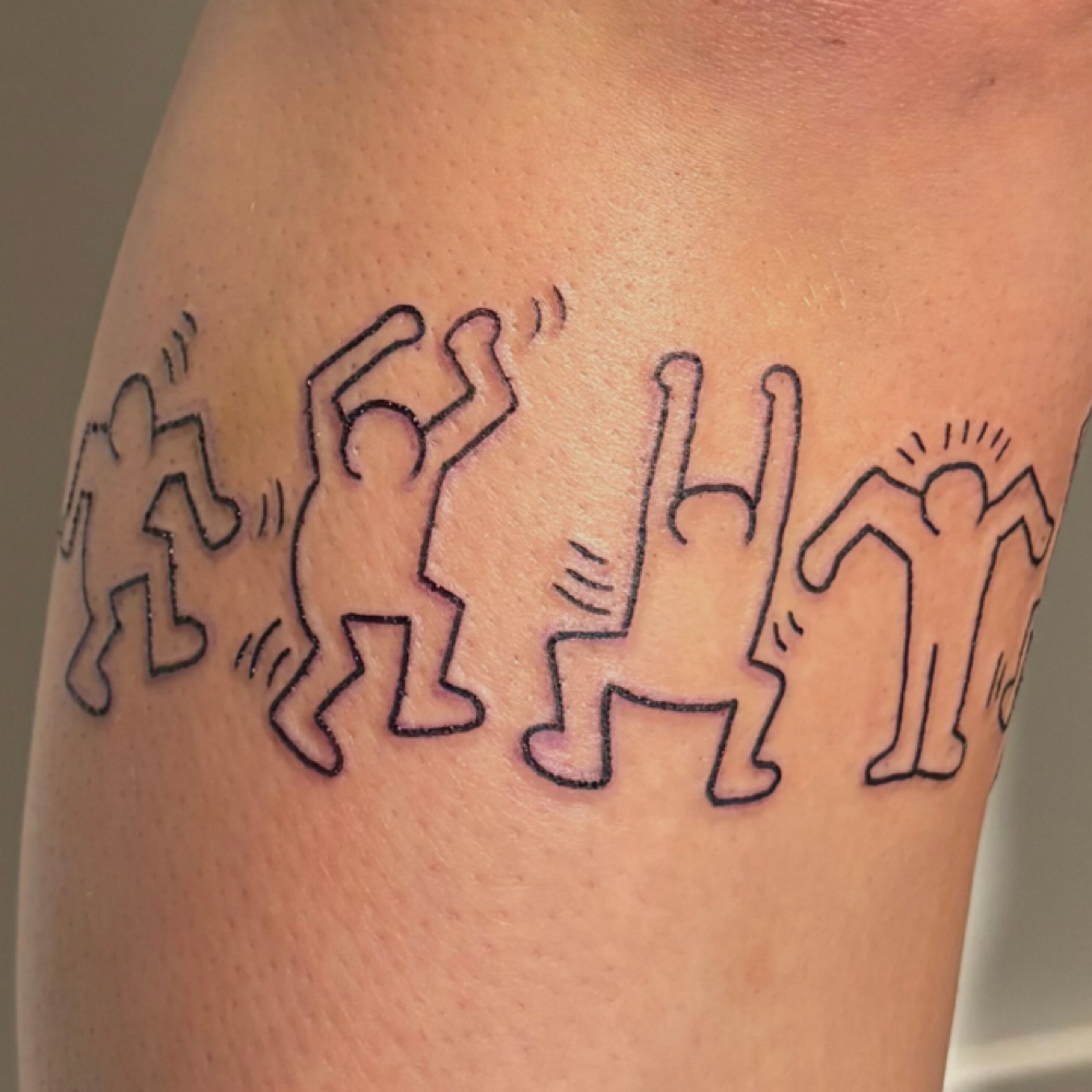 Touch Up of another artists work at Pinstripe Tattoos in Shelby Township, MI