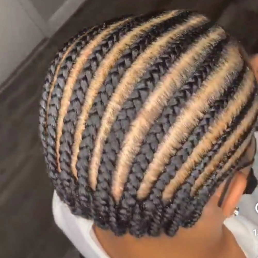 For a braid-down service only (corn at Afrokreyol luxury Braids, k Tips, weave & locs salon in Plantation, FL