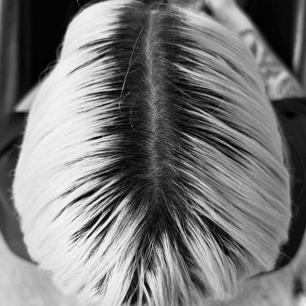 Platinum Root RETOUCH at Hair By Morgan K in Tampa, FL