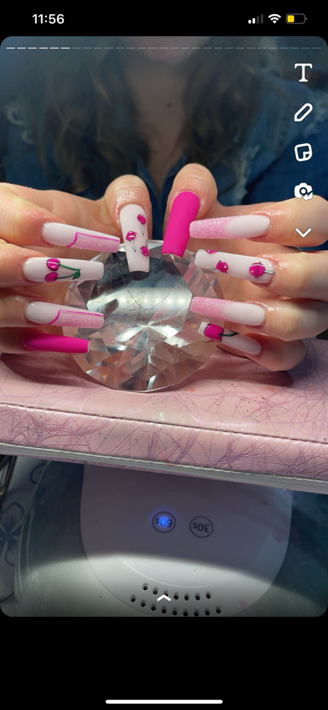 Full Set Gel Polish Long Xl