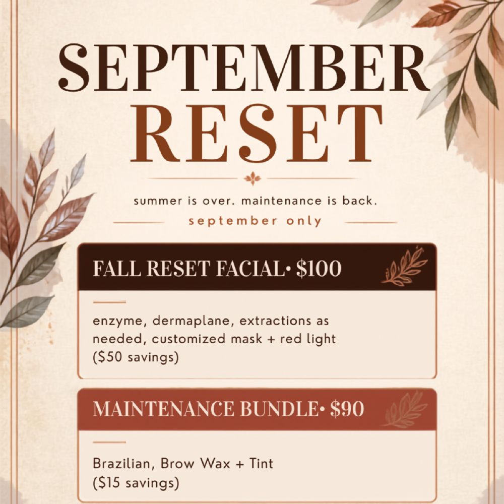 Fall Reset Facial at Bare Down There in Fort Collins, CO