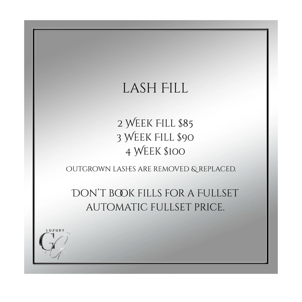 Lash Fill in. at The Luxury Goddess Glam in Troy, MI