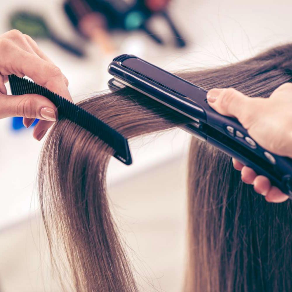 Thermal Straightening at Salon Ado in Kansas City, MO