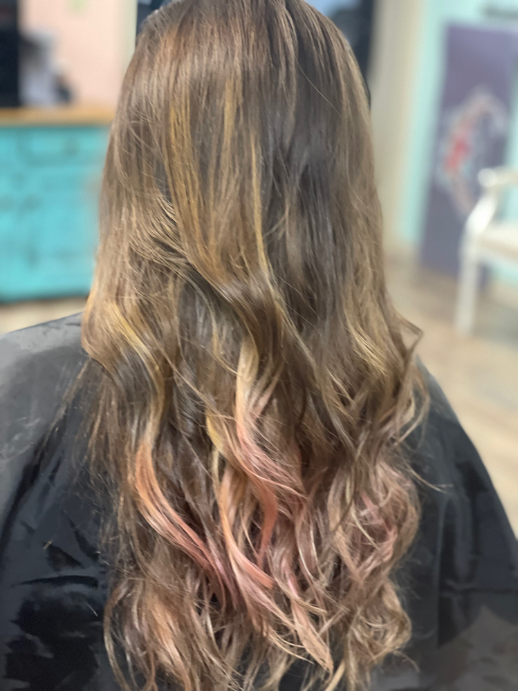 Balayge at T+H Salon and Co. in Moulton, AL