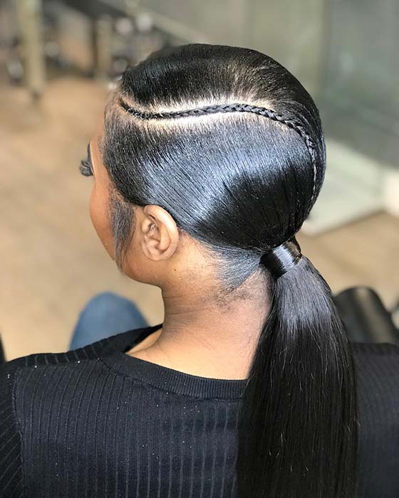 Sleek Ponytail