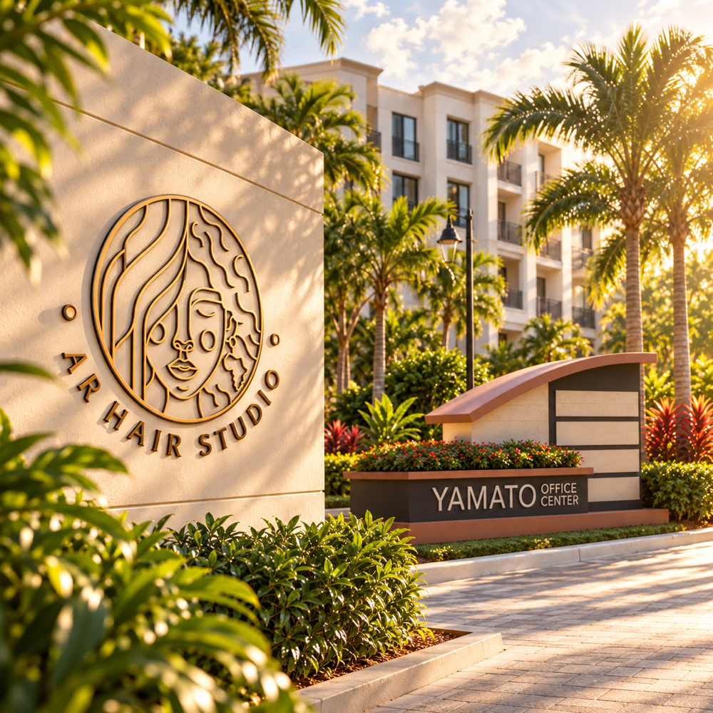 A Yamato Office Experience at AR Hair Studio in Boca Raton, FL