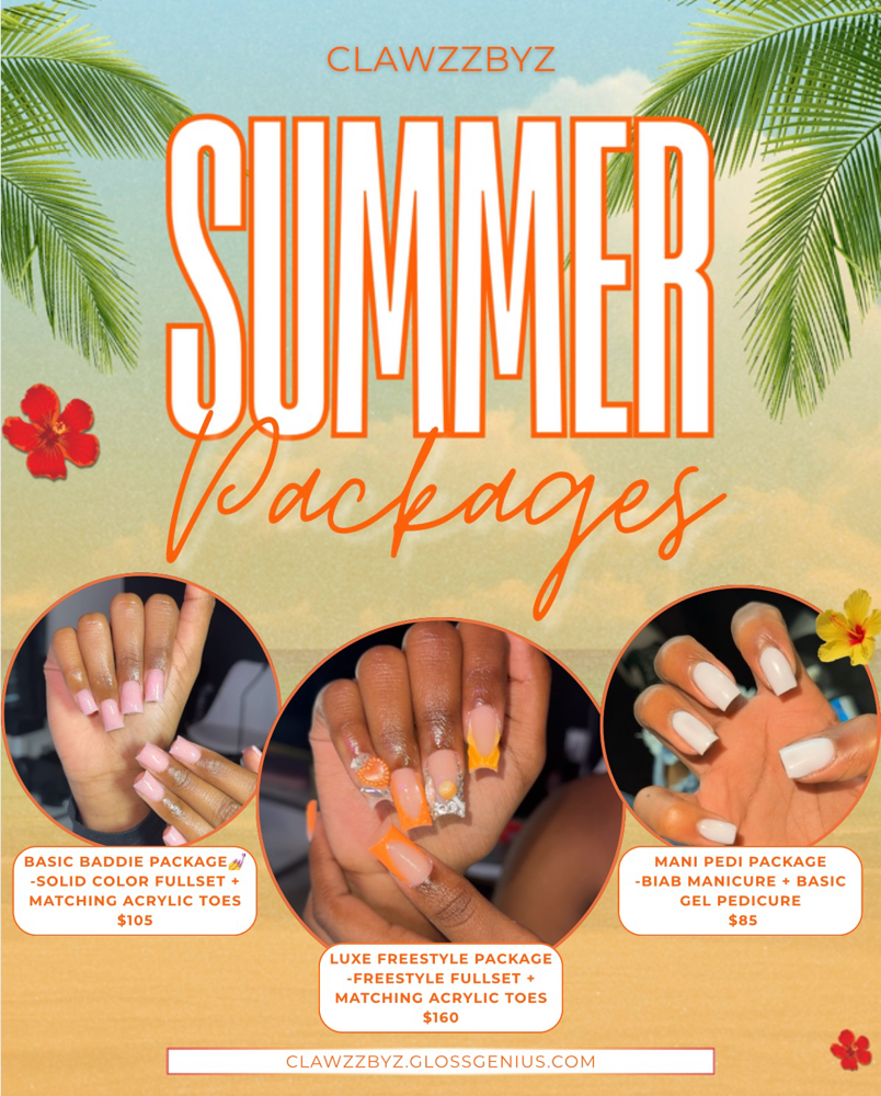 Nails And Toe COMBO PACKAGES💅🏾