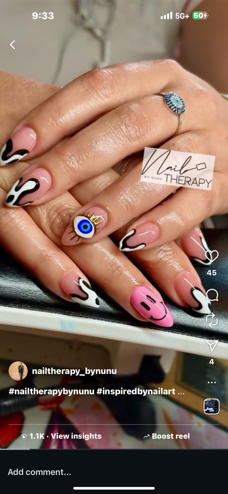 Structured Gel Mani (medium length)