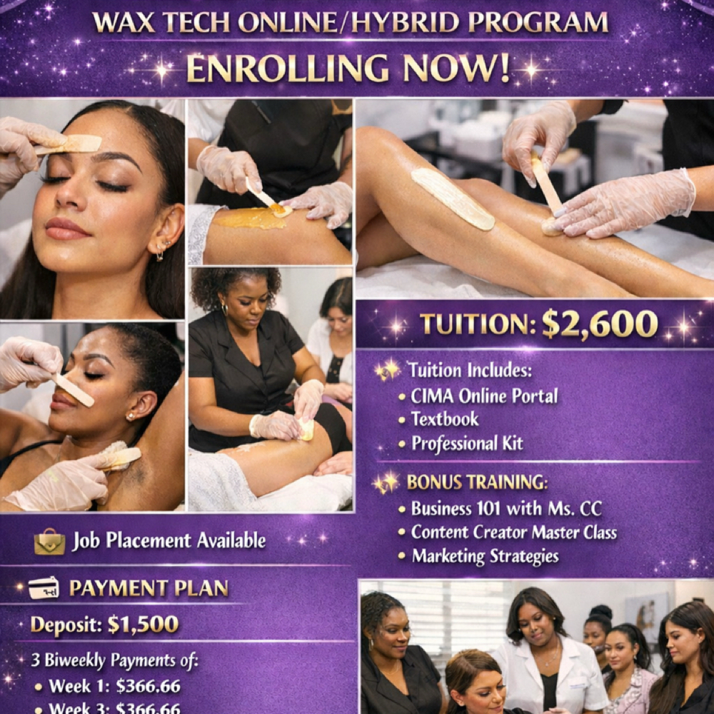 Wax Tech Program at CCBI Programs in Richmond, VA