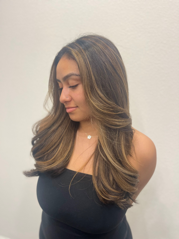 Balayage/ Lived In Lightening at Beauty by Honey in Brentwood, CA