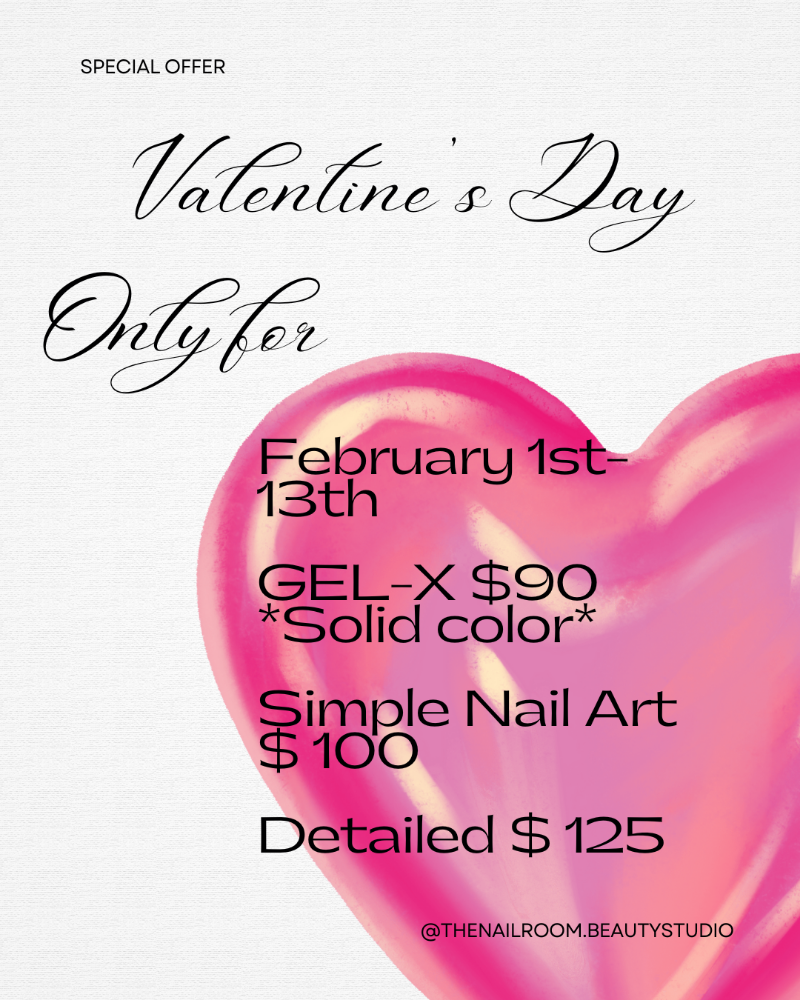 VALENTINE'S DAY GEL X SOLID