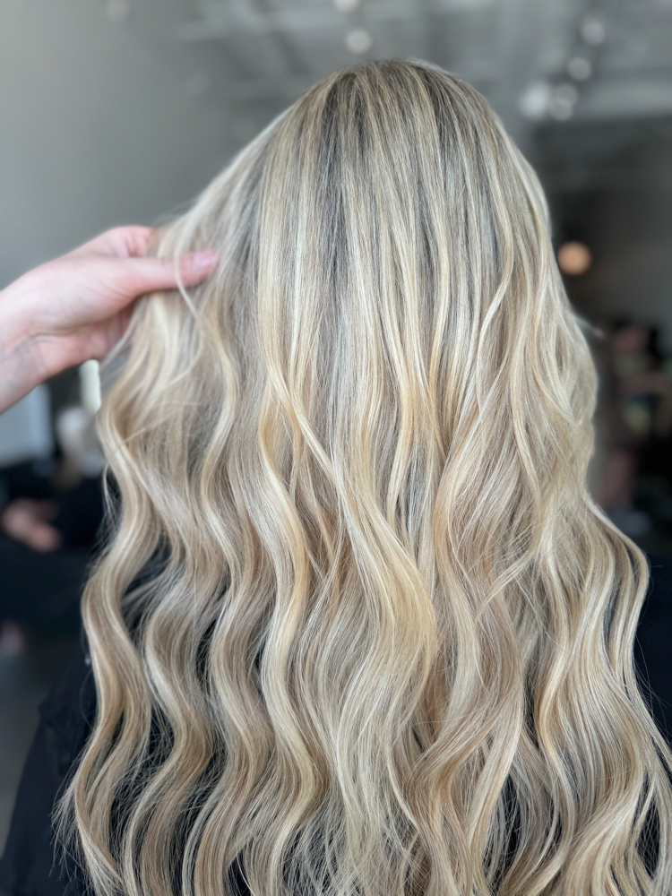 Full Custom Blonde Touchup